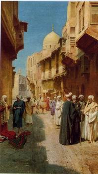 unknow artist Arab or Arabic people and life. Orientalism oil paintings  437 China oil painting art